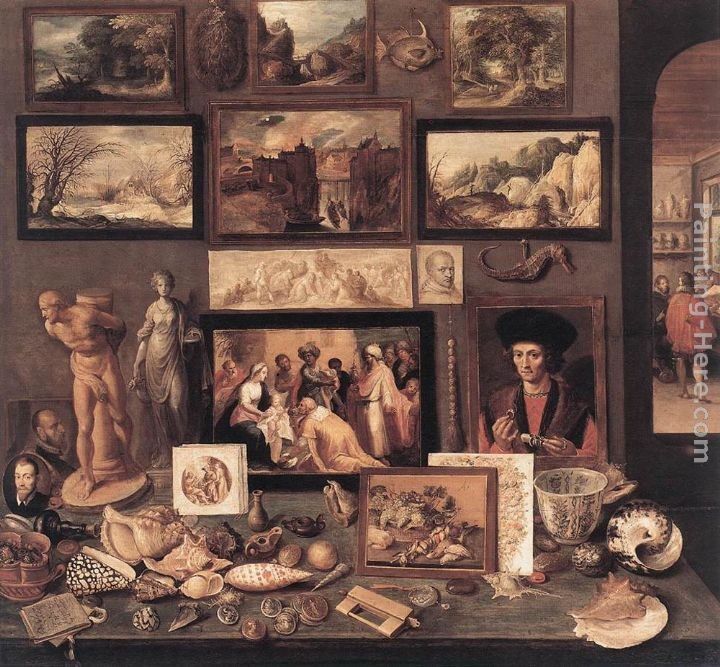 Frans the younger Francken Art Room